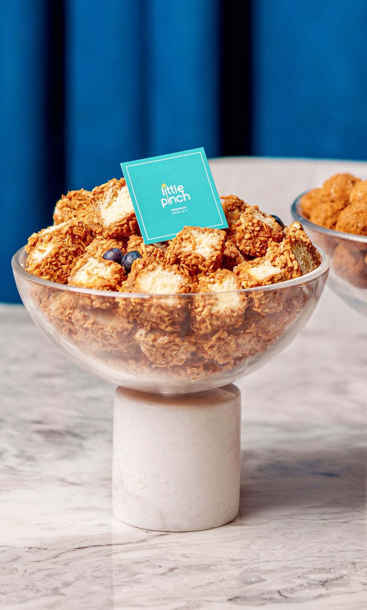 Marble Stand ( Coconut Bites )